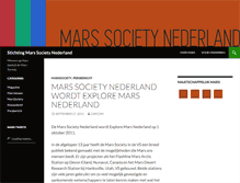 Tablet Screenshot of marssociety.nl