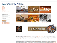 Tablet Screenshot of marssociety.pl